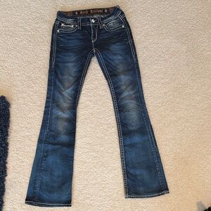 Rock Revival Dark Blue Flare Jeans